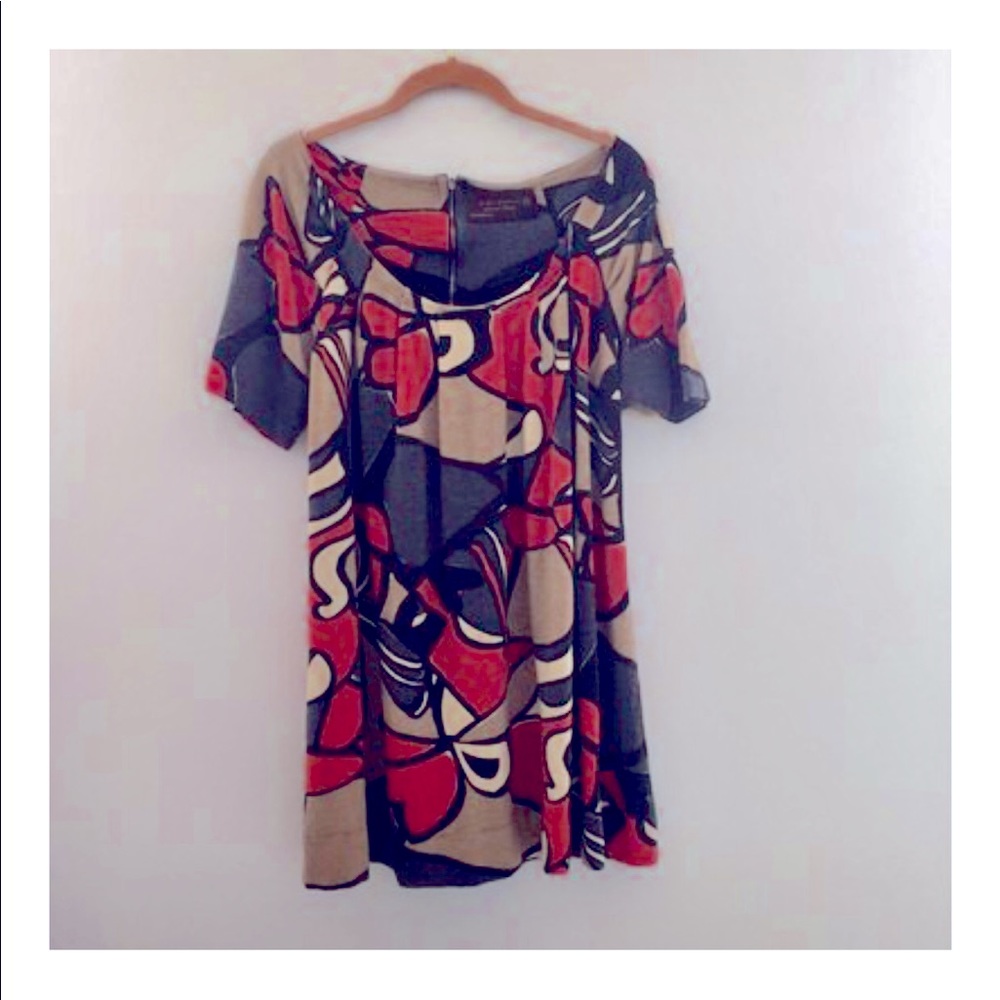 Zara Woman Limited Edition Mini Dress or Tunic with Tights, Size Medium